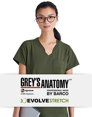Grey's Anatomy Evolve Scrubs by Barco